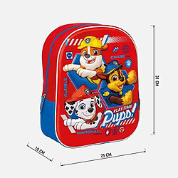 Acheter Cartable The Paw Patrol Rouge 25 x 31 x 10 cm