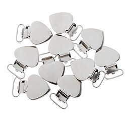 Avis 10 Pièces Sucette Porte-jarretelles Clip Clip Sangle Clips Bricolage Couture Artisanat 20mm