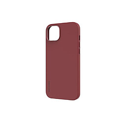 Avis Decoded Coque pour Apple iPhone 15 Plus MagSafe en Silicone Antimicrobienne Rouge