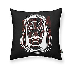 Housse de coussin La casa de papel Bella Ciao A Noir 45 x 45 cm