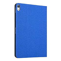 Avis Wewoo Coque Souple Étui de protection universel en TPU tissu Artisanat pour iPad Pro 11 pouces 2018 avec support Bleu