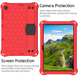 Coque en TPU rouge/noir pour votre Huawei Enjoy Tablet 2 10.1/MatePad T 10S 10.1 pouces/T 10 9.7 pouces/Honor Pad 6 10.1 pouces/X6 10.1 pouces