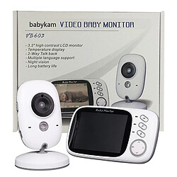 Vb603 Moniteur Pour Bébé Moniteur Pour Bébé Interphone Vocal Bidirectionnel 3.2 Pouces