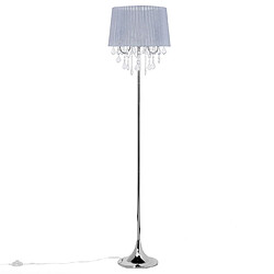 Beliani Lampadaire gris clair EVANS pas cher