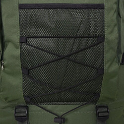 vidaXL Sac à dos en style d'armée XXL 100 L Vert pas cher