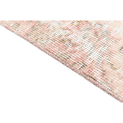 Vidal Tapis de laine 221x157 rose Ultra Vintage pas cher