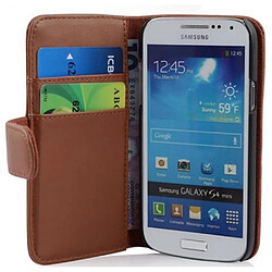 Cadorabo Coque Samsung Galaxy S4 MINI Etui en Brun