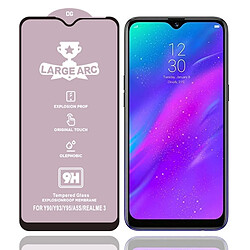 Wewoo Film de verre trempé Pour OPPO Realme 3 25 PCS 9H HD de plein écran à haute alumine