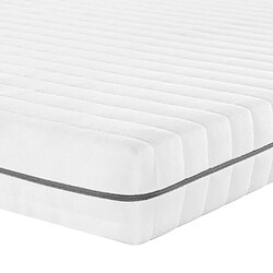 Maison Chic Matelas en mousse moyennement pour chambre, Matelas doux 140x190 cm -GKD78422 pas cher