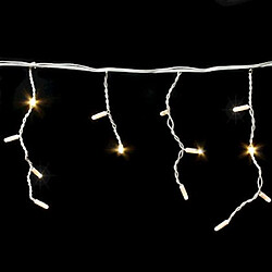 rideau - festilight authentic - stalactite - 3 x 0.6 mètres - blanc chaud - 16 descentes - festilight 50421-16-w9-z