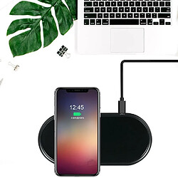 Justgreenbox Chargeur sans fil rapide certifié QI Mode de charge Tapis de charge rapide sans fil - 3654657665777 pas cher