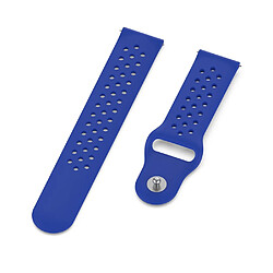 Acheter Bracelet en silicone Trous respirants de 22 mm bleu foncé pour votre POLAR Vantage M