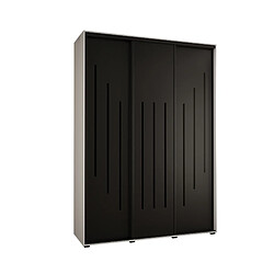 Abiks Meble Armoire DAVOS 8 À Portes Coulissantes 235,2/170/45 3 Portes