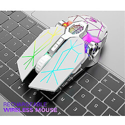 Universal X13 gibier rechargeable sans fil souris muette refroidie à refroidissement brillant des souris mécaniques sans fil charge pas cher