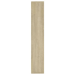 Acheter vidaXL Étagère murale Chêne sonoma 36x16x90 cm Bois d'ingénierie