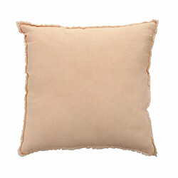 Paris Prix Coussin Déco Carré Faded 45x45cm Rose Saumon