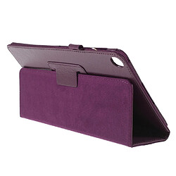 Acheter Etui en PU violet avec support pour votre Samsung Galaxy Tab A 10.1 (2019) SM-T510/SM-T515