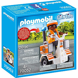 Playmobil® Playmobil City Life Secouriste et gyropode