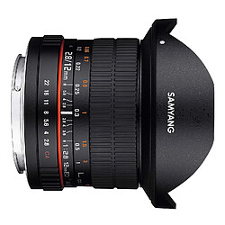 Samyang 12mm F2.8 ED AS NCS Objectif Noir