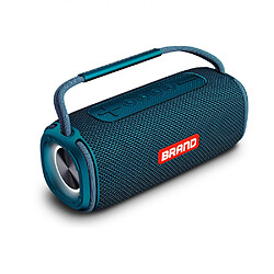 General Haut-parleurs Bluetooth, haut-parleur Bluetooth portable, étanche IP6, son stéréo puissant 20 W, extérieur, portable, étanche, haut-parleur sans fil, double couplage, Bluetooth 5.0, stéréo puissant, basses en plein essor (bleu)