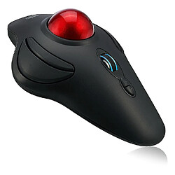 Universal IMOUSE T40 2,4 GHz sans fil ergonomique programmable ambidextre 4800dpi optique trackball, 10m