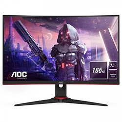 Ecran Ordinateur - Moniteur PC Gamer incurvé - AOC C24G2AE/BK - 23,6 FHD - Dalle VA - 1ms - 165Hz - HDMI / VGA / DisplayPort - FreeSync Premium