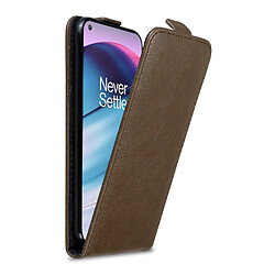 Cadorabo Coque OnePlus Nord CE 5G Etui en Marron