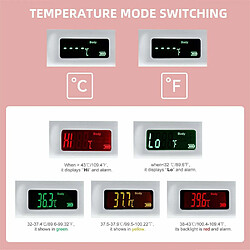 Avis Justgreenbox Mini thermomètre infrarouge portable sans contact 1S mesure rapide - 1005001934907647