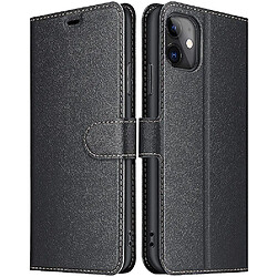 Universal Case compatible avec l'iPhone 11, couverture de boîtier de téléphone de portefeuille en cuir de haute qualité