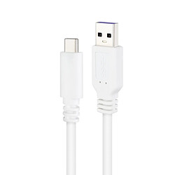 Avis Câble Nanocable 2.0 3A USB-C Mâle vers USB-A Mâle - Longueur 1,50m - Couleur Blanc