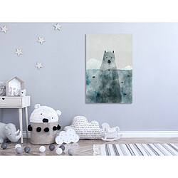 Artgeist Tableau - Polar Bear (1 Part) Vertical [20x30]