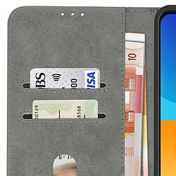 Avizar Étui Huawei P smart 2021 Protection avec Porte-carte Fonction Support Gris pas cher