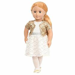 Our generation Holiday Hope-Holiday Doll en tenue A sequins, 18