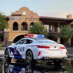 Universal 1: 32 Voiture jouet BMW M8 Voiture jouet en alliage Voiture jouet moulé sous pression Modèle de voiture Modèle de simulation à l'échelle miniature Voiture jouet Jouet pour enfants(blanche)