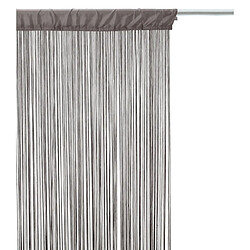 Atmosphera, Createur D'Interieur Rideau fils - 90 x 200 cm - Gris