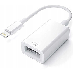 GUPBOO Adaptateur Adaptateur de Lightning vers USB Camera 3,JL949