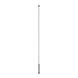 Inspired Lampadaire à 1 lumière, LED 36W, 3000K, 2160lm, Dimmable, Noir, 3 ans de garantie