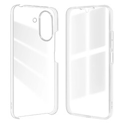 Avizar Coque Intégrale pour Xiaomi Redmi 13C Antichoc Transparent