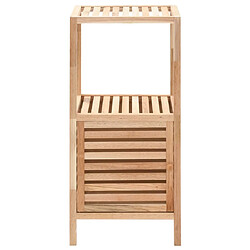 Avis Maison Chic Armoire de salle de bain,Meuble de rangement,Meuble haut Bois de noyer 39,5x35,5x86 cm -GKD251128