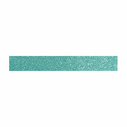 Youdoit Masking tape - Bleu Turquoise - Paillettes - Repositionnable - 15 mm x 10 m