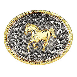 Boucle de Ceinture en Métal Motif Cheval Décoration Homme Garçon pas cher