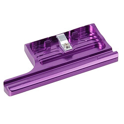 Avis Wewoo Pour Gopro Hero 4 / Violet 3+ Clip de porte arrière en aluminium CNC