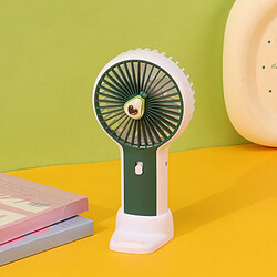 (Vert) Ventilateur Petit Chargeur Usb Portatif Puissant Ventilateur à Sept Pales De Refroidissement Par Brise