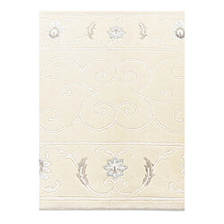 Vidal Tapis de couloir en laine 396x84 beige Darya pas cher