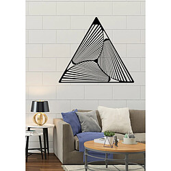 EPIKASA Décoration Murale en Métal Triangles 11