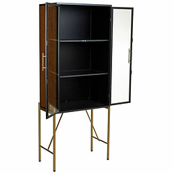 Avis Armoire Alexandra House Living Marron verre Bois d'épicéa Bois MDF 35 x 155 x 64 cm