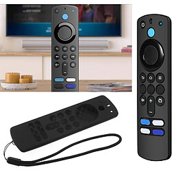 Avis SANAG etui De Protection Pour Telecommande Avec Dragonne Compatible Avec Alexa Voice Remote 2021(3E Generation) / Fire Tv Stick 4K 2021 etui En Silicone, Noir