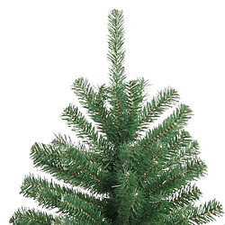 Acheter vidaXL Sapin de Noël artificiel à charnières avec support vert 180 cm