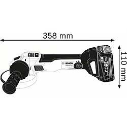 Acheter Meuleuse angulaire sans fil Bosch GWS 18V10 SC Professional 18 V sans batterie ni chargeur coffret LBoxx 136