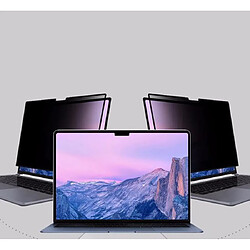 MW Protection d'écran pour Apple MacBook Pro 13 avec Filtre de Confidentialité Transparent